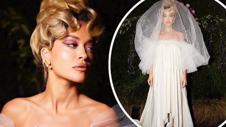 Rita Ora duket e mrekullueshme si nuse