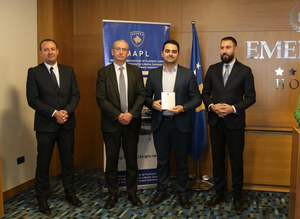 MAPL dhe OSBE ndajnë mirenjohje për Komunën e Lipjanit