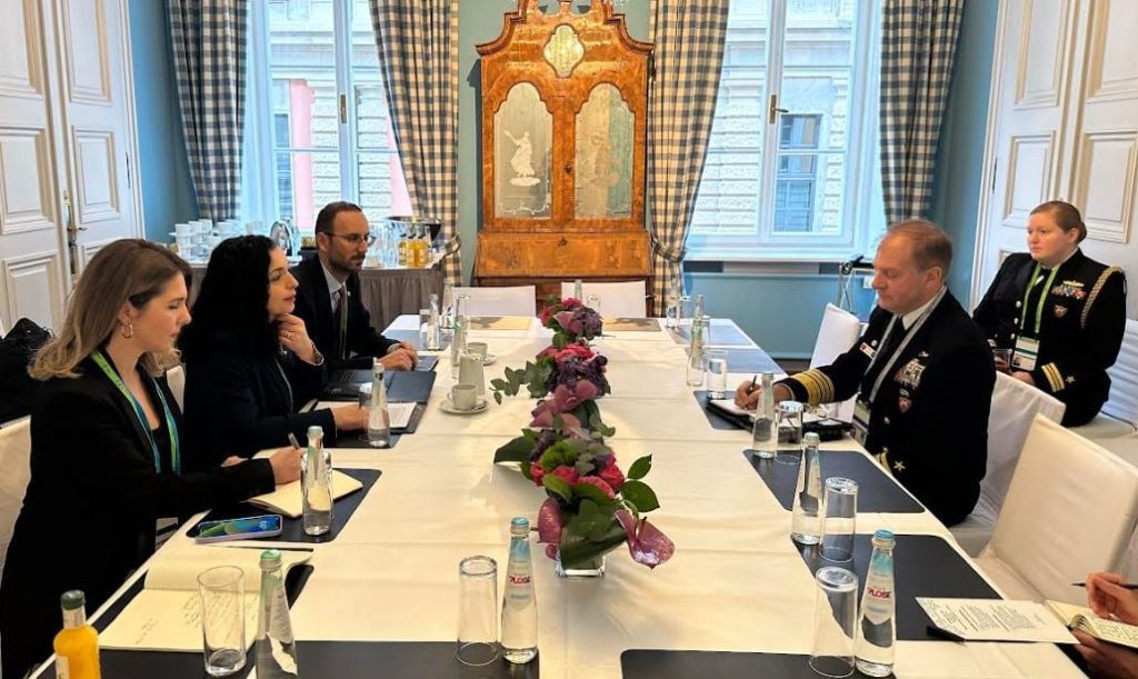 Osmani takon admiralin Munsch, shpreh mirënjohje për punën e NATO-s në Kosovë