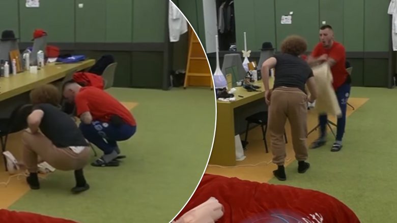 Blasta lëndohet aksidentalisht nga Artani në vend intim, largohet nga shtëpia për të marrë trajtim mjekësor