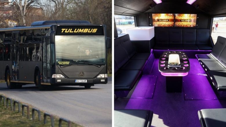 I riu nga Kroacia e shndërron autobusin e vjetër në ‘një klub nate’