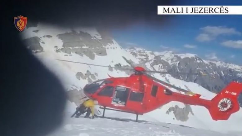Policia e Shqipërisë shpëton një turist serb të lënduar në malin e Jezercës