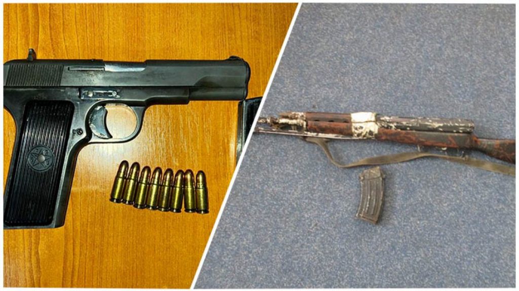 Arrestohen dy persona dhe sekuestrohen dy armë, njëri rast në një aheng familjar në Rashkoc të Gjakovës