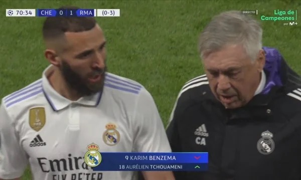 “Jam mirë”, Benzema s’e priti mirë zëvendësimin dhe u revoltua me Ancelottin