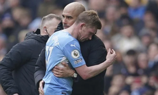 Guardiola beson se De Bruyne do të jetë gati për ndeshjen ndaj Real Madridit
