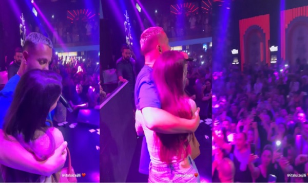 Luizi i bën super dedikim romantik Kiarës mes qindra fansave