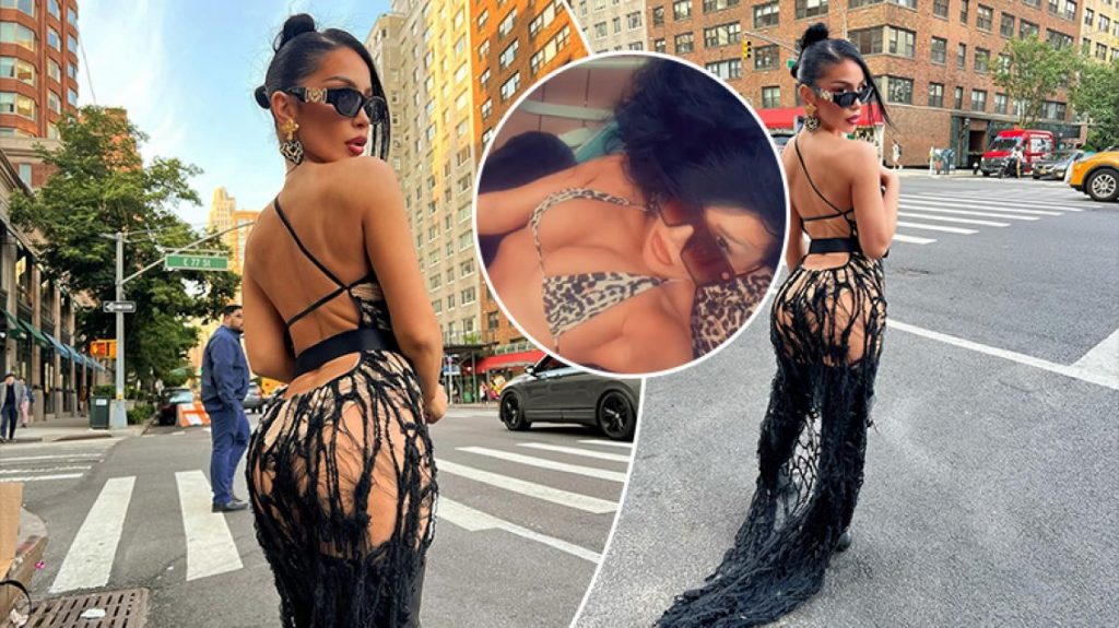 Flaka Krelani merr vëmendjen me paraqitjen provokuese rrugëve të New Yorkut