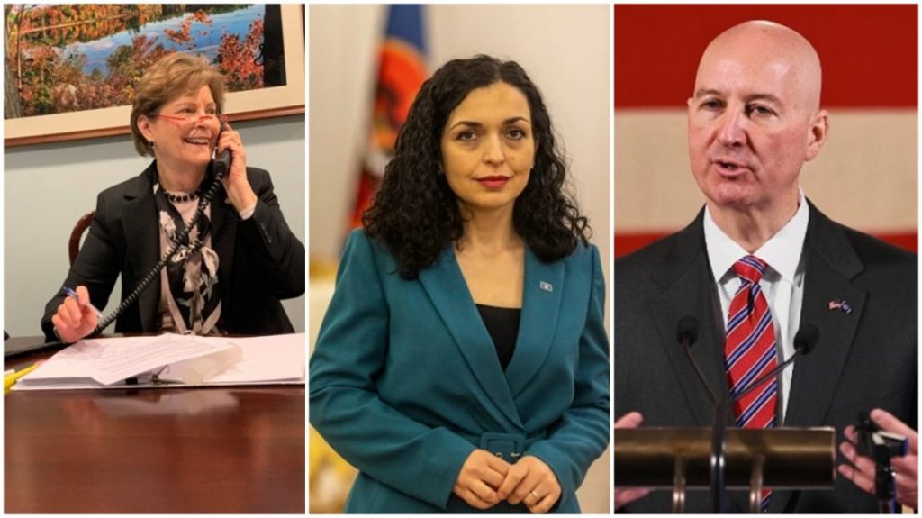 Dy senatorë amerikanë telefonojnë Osmanin: Flasin për kapërcimin e sfidave në veri