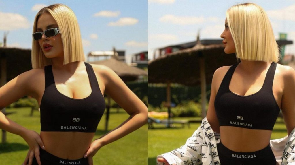 Kejvina Kthella sjell “sheqerin” e radhës, publikon fotosesion atraktiv nga Madridi