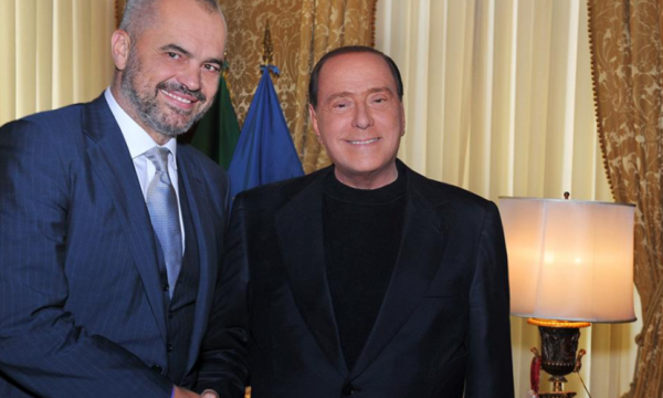 “Mik i mirë i Shqipërisë”, Rama i jep lamtumirën Berlusconi-t