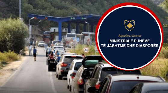 MPJ ndan një informacion të rëndësishëm për qytetarët që kalojnë nëpër Serbi drejt Kosovës