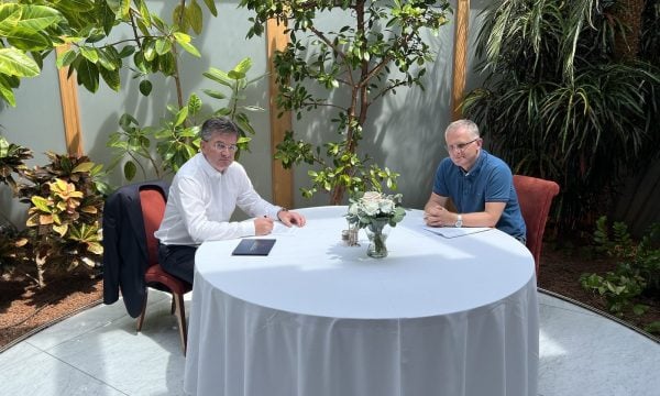Negociata me Bislimin në Bratisllavë, Lajçak thotë se kanë marrëveshje për hapat e parë të deeskalimit në Veri