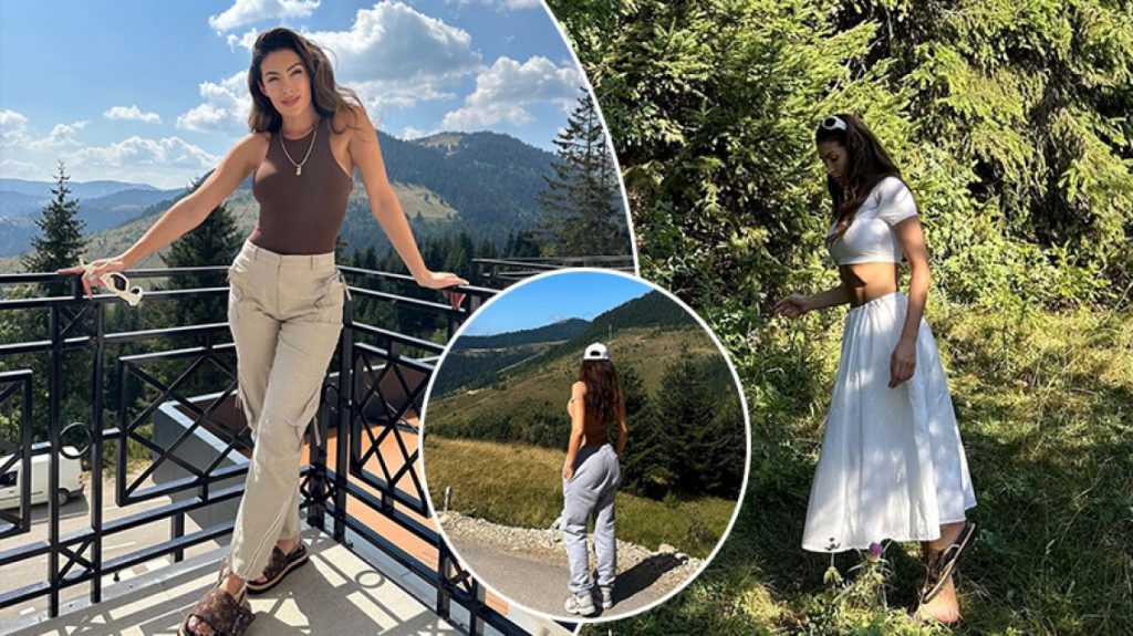 Nora Istrefi vjen me poza atraktive nga malet e Rugovës
