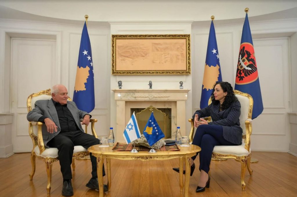 Osmani takon ministrin izraelit, kërkon t’u hiqen vizat kosovarëve