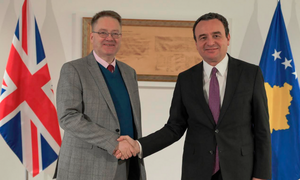 Kurti takohet me ambasadorin britanik, ZKM-ja tregon çka u bisedua
