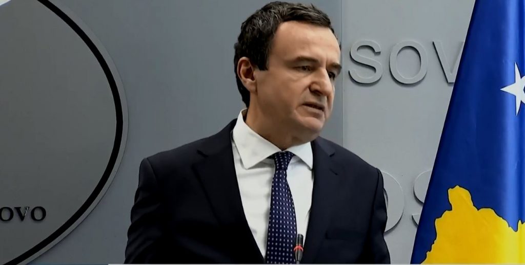 Kurti insiston për nënshkrim në marrëveshjen me Serbinë, kërkon reagim nga BE-ja