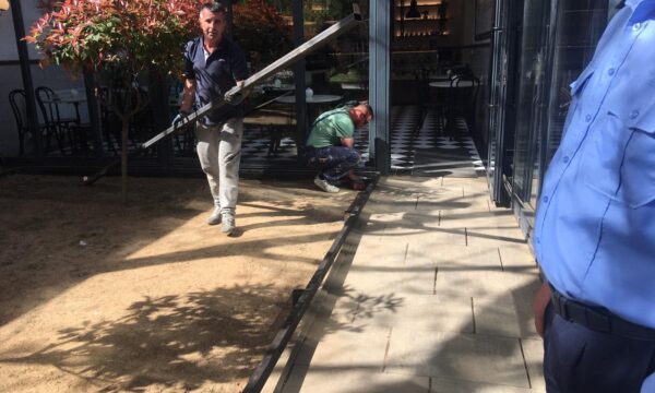 Inspektorati i Prishtinës detyron palët të kthejnë në gjendjen normale hapësirat publike të uzurpuara