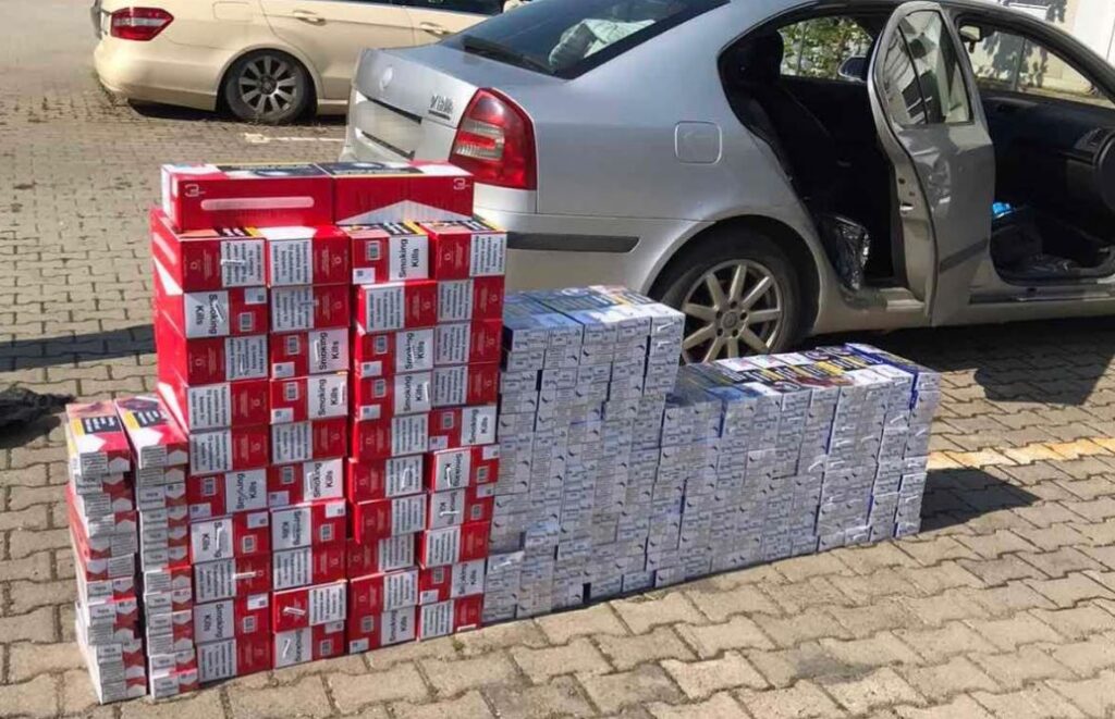 Policia e Kosovës sekuestron 3 mijë e 250 pako me cigare në Gjakovë