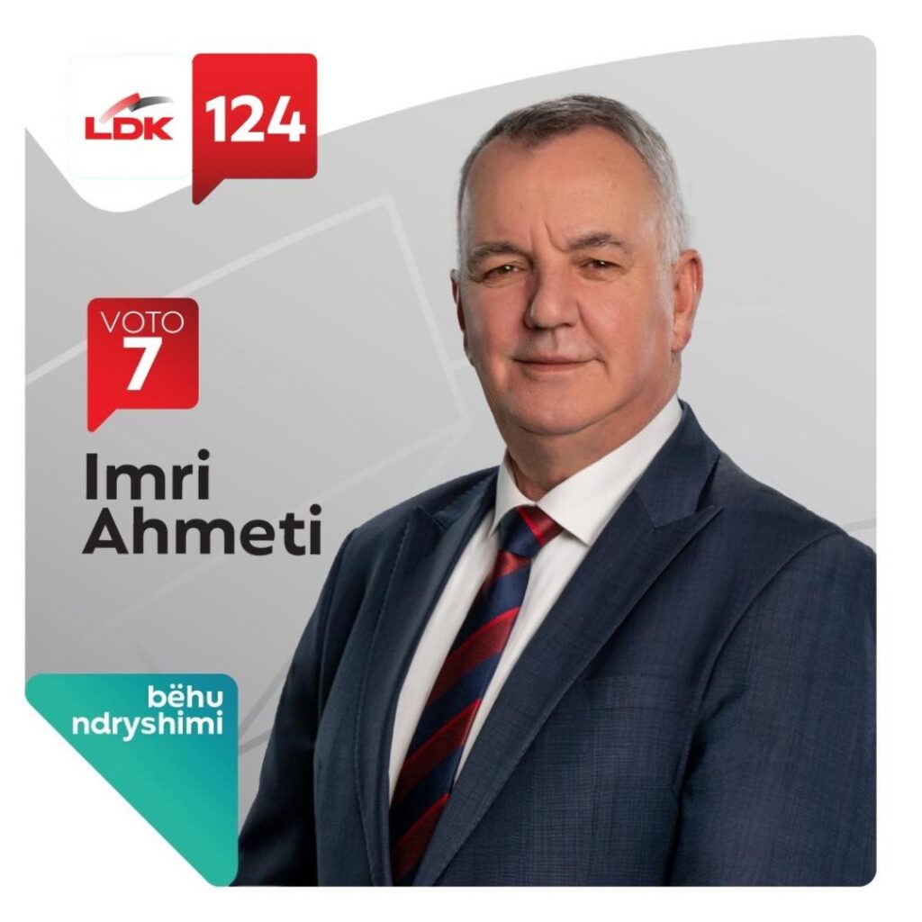 Imri Ahmeti fton të gjithë simpatizantët e tij në tubimin elektoral madhështor në Lipjan