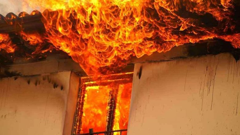 Arrestohet një person, dyshohet se ia vuri zjarrin një lokali në Fushë Kosovë