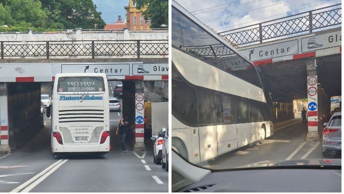 Një autobus nga Kosova bllokohet në nënkalimin e Zagrebit, hallakamë në komunikacion