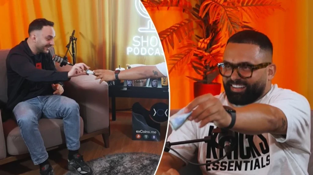 “A i ke kthyer paratë?”, Fisi ironizon duke ia dhënë 20 euro Paris Gurit në emision, të cilat thotë se ia kishte borxh