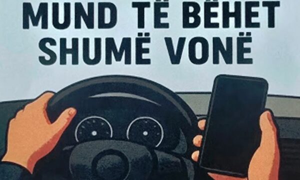 “Duart në timon, e jo në telefon”, 30 gjoba për përdorim të telefonit gjatë ngasjes në Ferizaj