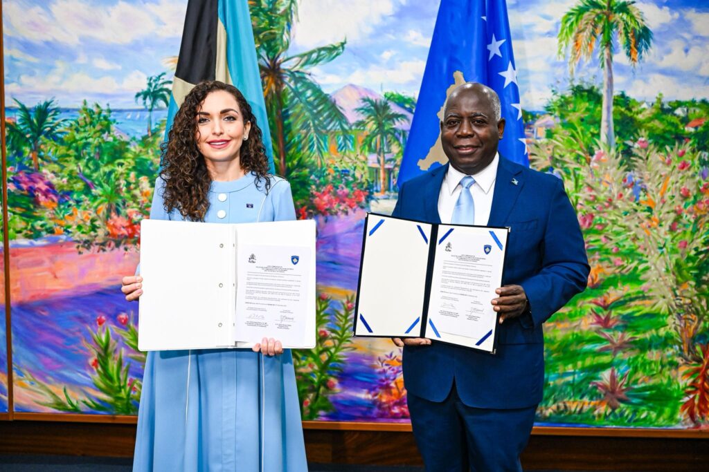 Bahamas njeh pavarësinë e Kosovës, Osmani publikon deklaratën