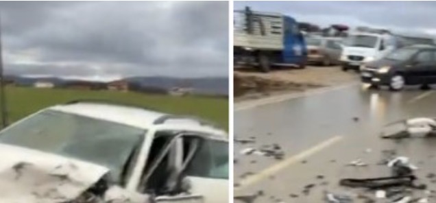 Aksident i rëndë në Rufc të Lipjanit