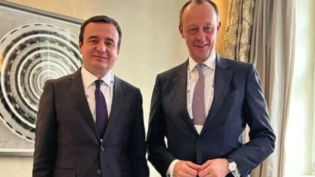​Merz uron Kurtin për rizgjedhjen kryeministër: Kosova ka në Gjermani një partner të fortë në krah