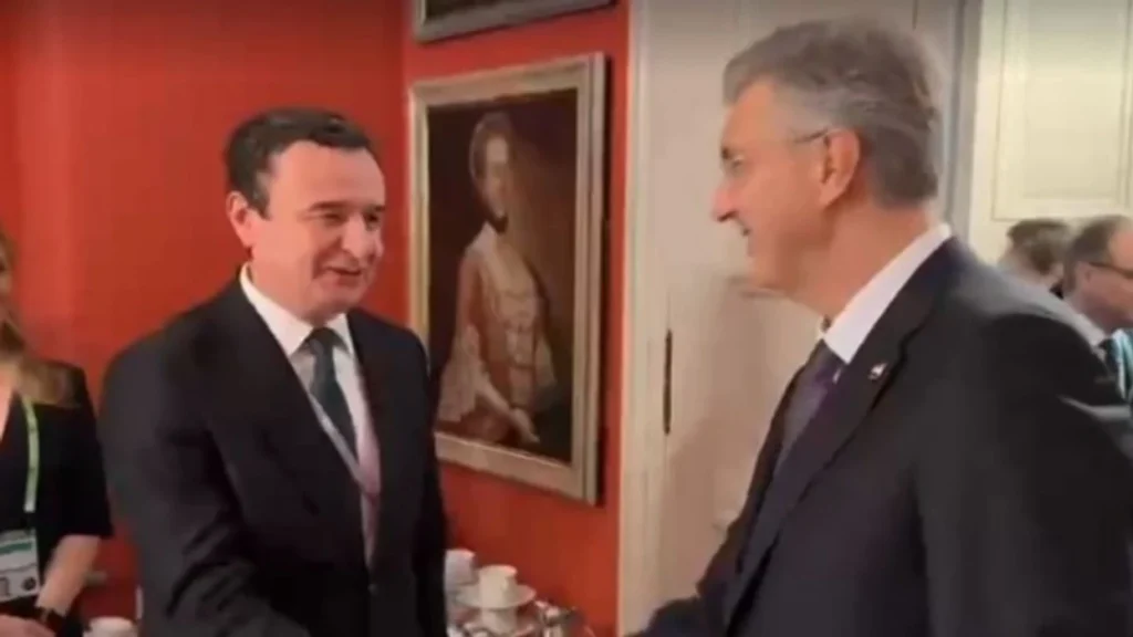 Çka diskutuan Kurti dhe kryeministri kroat në Munih gjatë Konferencës së Sigurisë?