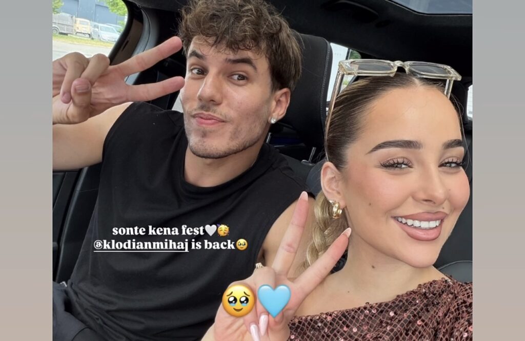 Iu rikthye llogaria në Instagram, Klodi shfaqet krah Elijonës